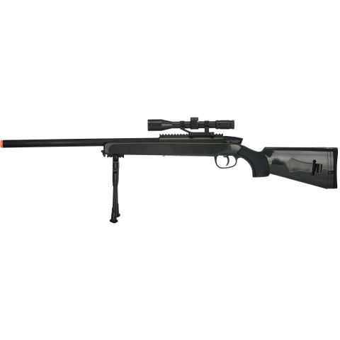 CYMA Airsoft MK51 Bolt Action Sniper Rifle w/ Scope - OLIVE DRAB