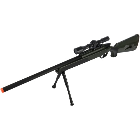 CYMA Airsoft MK51 Bolt Action Sniper Rifle w/ Scope - OLIVE DRAB