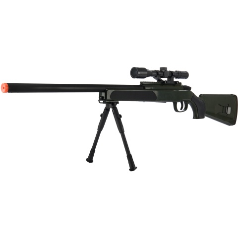 CYMA Airsoft MK51 Bolt Action Sniper Rifle w/ Scope - OLIVE DRAB