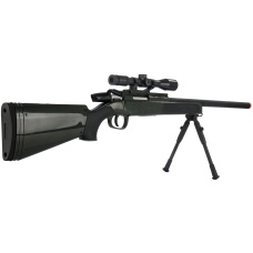 CYMA Airsoft MK51 Bolt Action Sniper Rifle w/ Scope - OLIVE DRAB