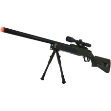 CYMA Airsoft MK51 Bolt Action Sniper Rifle w/ Scope - OLIVE DRAB