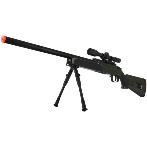 CYMA Airsoft MK51 Bolt Action Sniper Rifle w/ Scope - OLIVE DRAB
