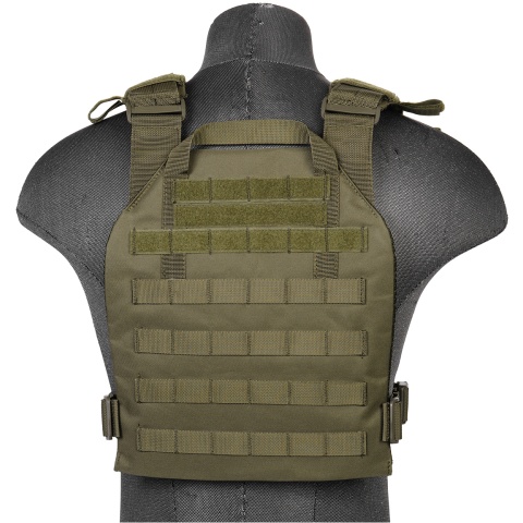 Lancer Tactical Nylon QR Lightweight Tactical Vest (OD Green)
