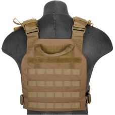 Lancer Tactical Nylon QR Lightweight Tactical Vest (Khaki)