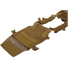 Lancer Tactical Nylon QR Lightweight Tactical Vest (Khaki)