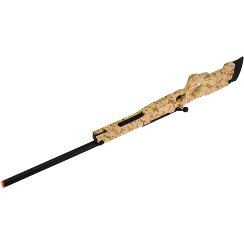 UK Arms L96 Spring Bolt Action Airsoft Sniper Rifle - CAMO