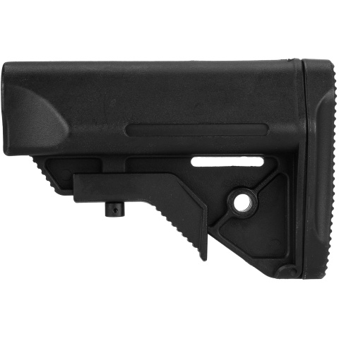 Big Dragon Tactical Polymer Stock w/ Nunchuck Battery Storage - BLACK