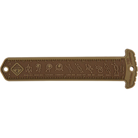 Hazard 4 Rubber MOLLE Cheatstick #3 Common Knots - COYOTE