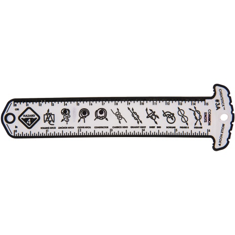 Hazard 4 Rubber MOLLE Cheatstick #3 Common Knots - CLEAR