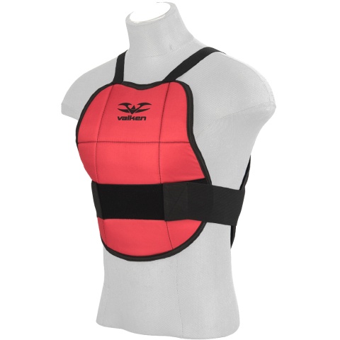 Valken Tactical GOTCHA Reversible Chest Protector - BLUE/RED
