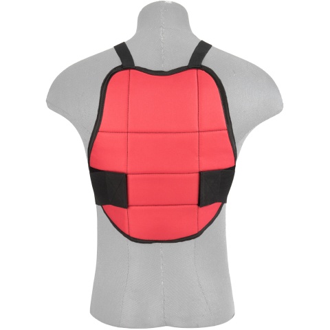 Valken Tactical GOTCHA Reversible Chest Protector - BLUE/RED