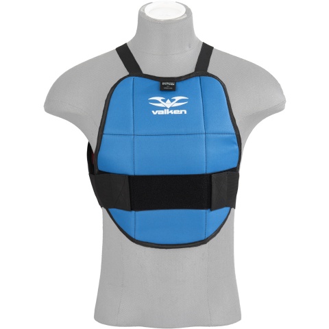 Valken Tactical GOTCHA Reversible Chest Protector - BLUE/RED