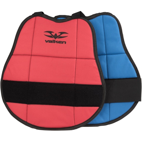 Valken Tactical GOTCHA Reversible Chest Protector - BLUE/RED