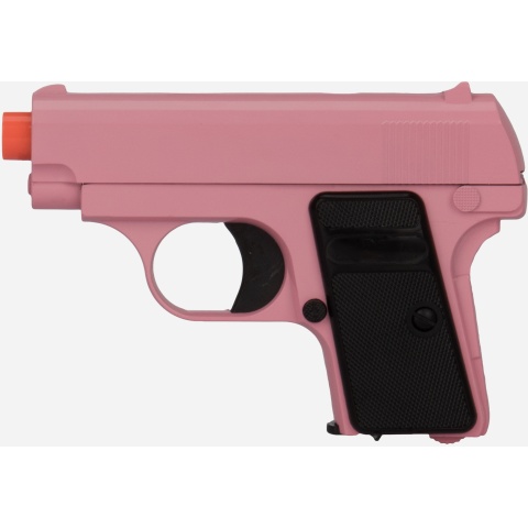 UK Arms Airsoft G1 Metal Spring Compact Pistol - PINK
