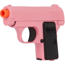 UK Arms Airsoft G1 Metal Spring Compact Pistol - PINK