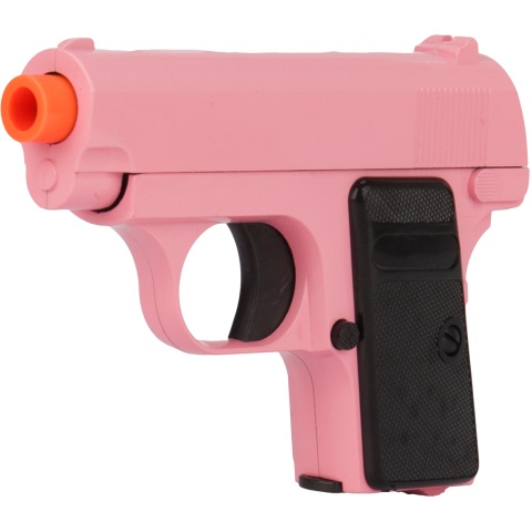 UK Arms Airsoft G1 Metal Spring Compact Pistol - PINK