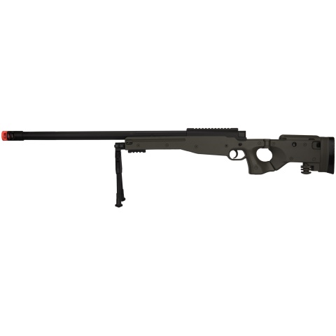 UK Arms Bolt Spring Airsoft Sniper Rifle w/ Folding Stock - OLIVE DRAB