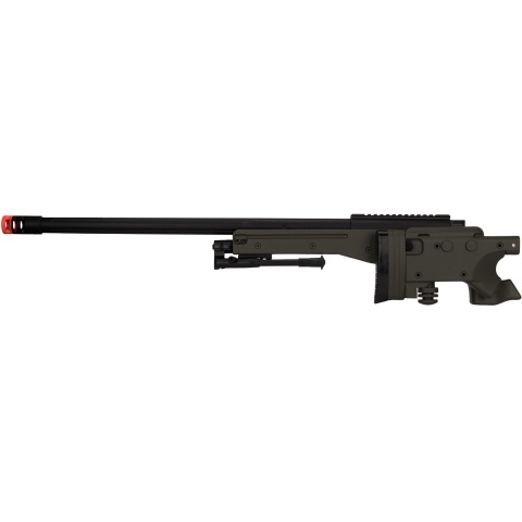 UK Arms Bolt Spring Airsoft Sniper Rifle w/ Folding Stock - OLIVE DRAB