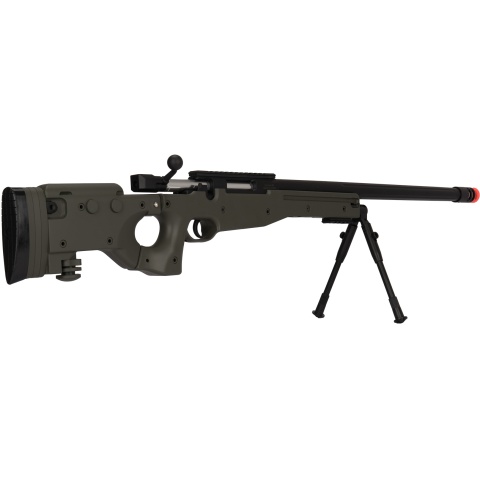 UK Arms Bolt Spring Airsoft Sniper Rifle w/ Folding Stock - OLIVE DRAB