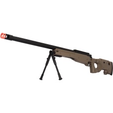 UK Arms Bolt Spring Airsoft Sniper Rifle w/ Folding Stock - TAN