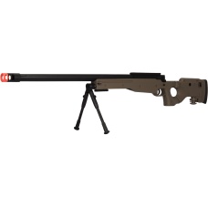 UK Arms Bolt Spring Airsoft Sniper Rifle w/ Folding Stock - TAN