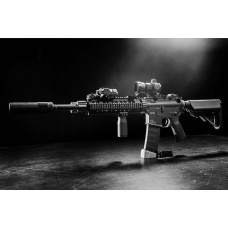Door Buster - KWA RM4 SR10 AEG Airsoft Rifle w/ 2GX 9mm Gearbox  - BLACK