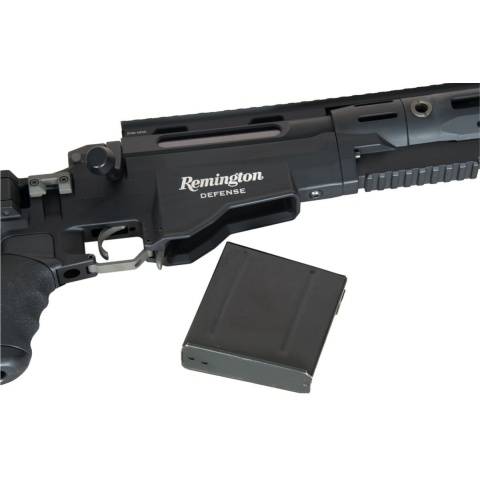 ARES Remington MSR338 Bolt Action Airsoft Sniper Rifle - BLACK