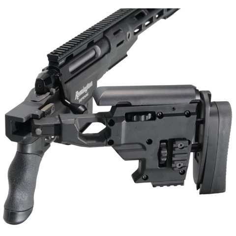 ARES Remington MSR338 Bolt Action Airsoft Sniper Rifle - BLACK