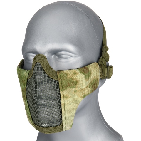G-Force Low Carbon Steel Mesh Nylon Lower Face Mask - AT-FG