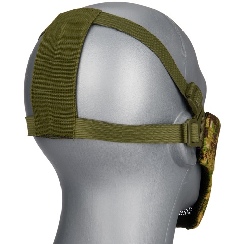 G-Force Low Carbon Steel Mesh Nylon Lower Face Mask - GREENZONE