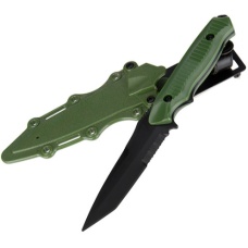 AMA Tactical Plastic Dummy 141 Knife w/ Holster - OLIVE DRAB