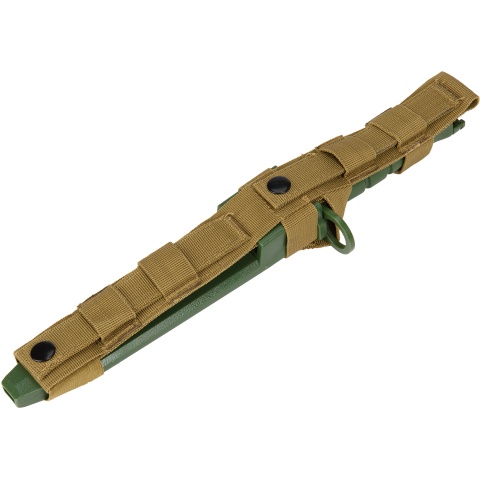 AMA Tactical Dummy Bayonet w/ Blade Cover for M4/M16 - OLIVE DRAB