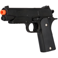 UK Arms Spring Metal 1911 Airsoft Training Pistol - BLACK