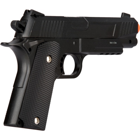 UK Arms Spring Metal 1911 Airsoft Training Pistol - BLACK