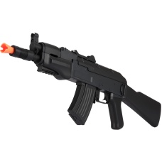 Lancer Tactical Metal AK47 Assault AEG Airsoft Rifle - BLACK