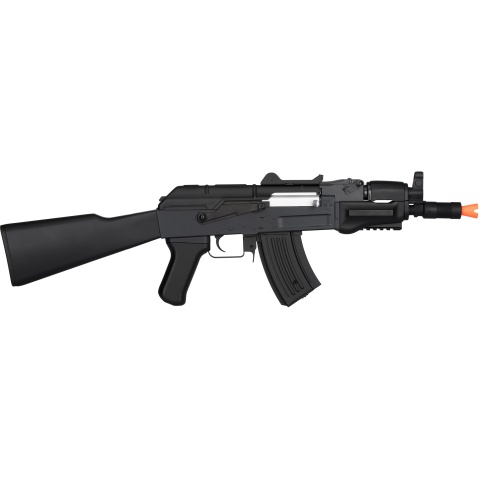 Lancer Tactical Metal AK47 Assault AEG Airsoft Rifle - BLACK
