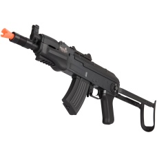 Lancer Tactical Metal AK47 Assault AEG Airsoft Rifle - (Black)