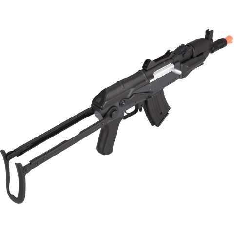 Lancer Tactical Metal AK47 Assault AEG Airsoft Rifle - (Black)