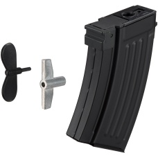 Lancer Tactical Metal AK47 Assault AEG Airsoft Rifle - (Black)