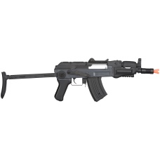 Lancer Tactical Metal AK47 Assault AEG Airsoft Rifle - (Black)