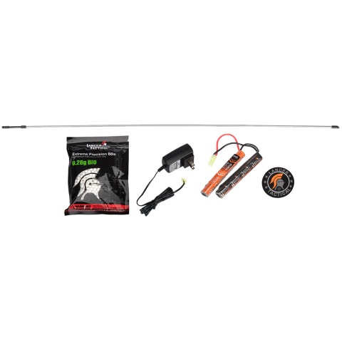 Lancer Tactical Gen 2 RAS Airsoft AEG Rifle (Color: Tan)