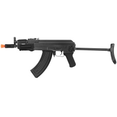 DE AK47 Krinkov CQB AEG Airsoft SMG w/ Folding Rear Stock - BLACK