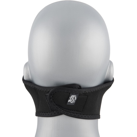 Zan Headgear Airsoft Neoprene Polyester Half Mask - BLACK