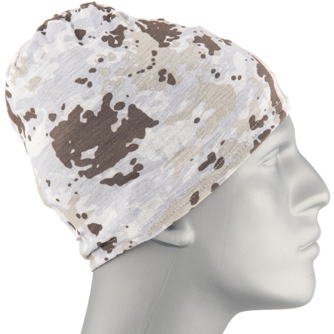 Zan Headgear Fleece Lined Motley Tube - WINTER CAMO