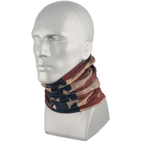 Zan Headgear Fleece Lined Motley Tube - PATRIOT