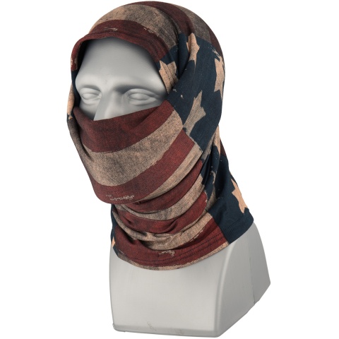 Zan Headgear Fleece Lined Motley Tube - PATRIOT