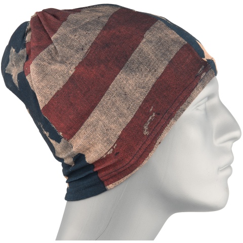 Zan Headgear Fleece Lined Motley Tube - PATRIOT
