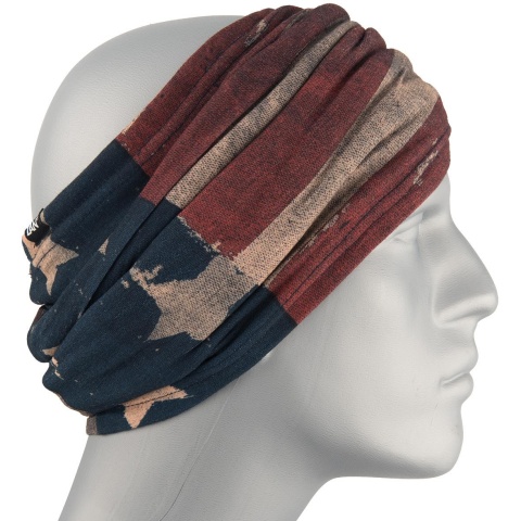 Zan Headgear Fleece Lined Motley Tube - PATRIOT