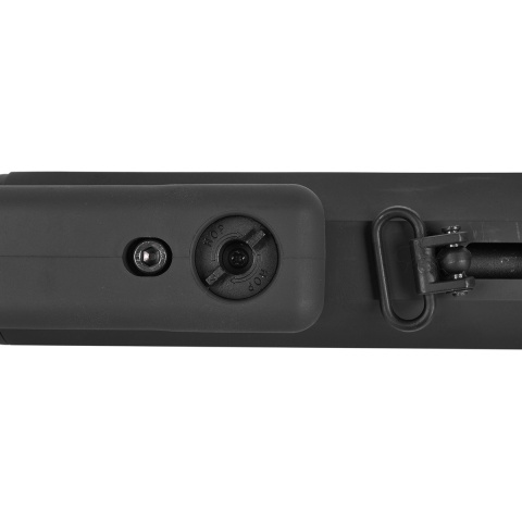 WellFire MB4411D Bolt Airsoft Sniper Rifle w/ Bipod - BLACK