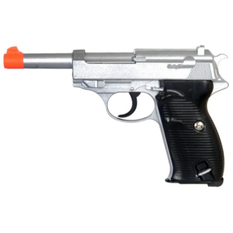 UK Arms G21 Airsoft Metal Spring Pistol - SILVER